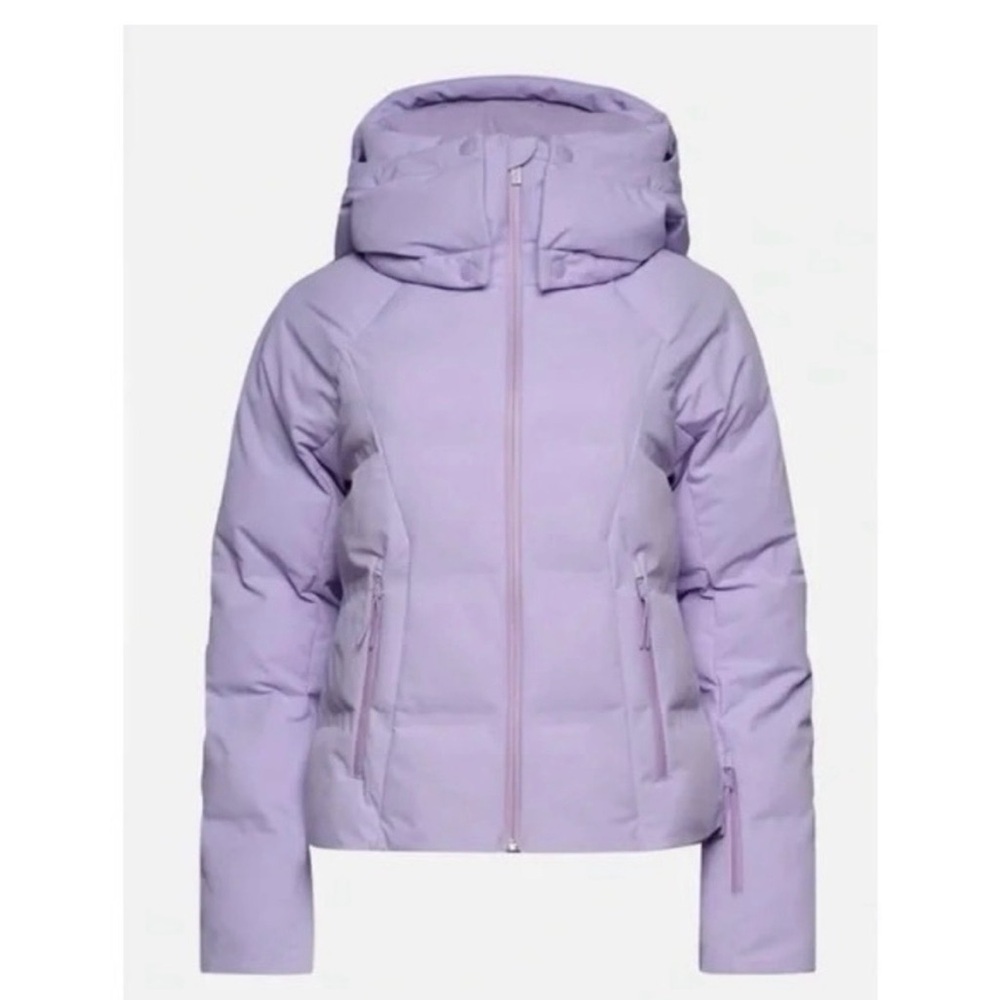 Lilac Zip-Up Georgie Halfdays Jacket with Phone Lanyard